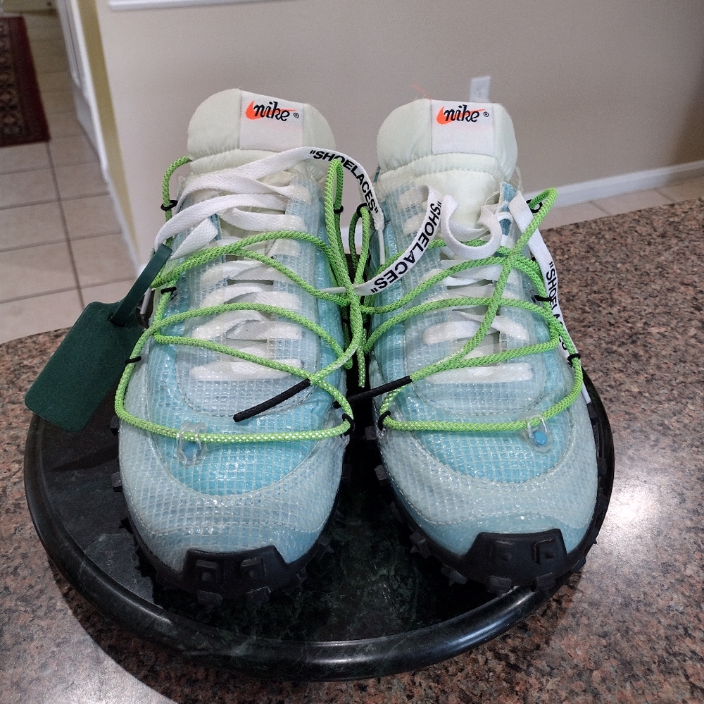 OFF-WHITE x NIKE Waffle Racer Sneakers C=2019